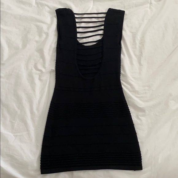 Body-con Ribbed Dress - Picture 4 of 5